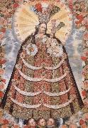 unknow artist The Virgin of the Rosary of Pomato oil painting on canvas